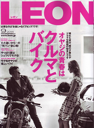 Fashion MagazinLEON.Sep.2014